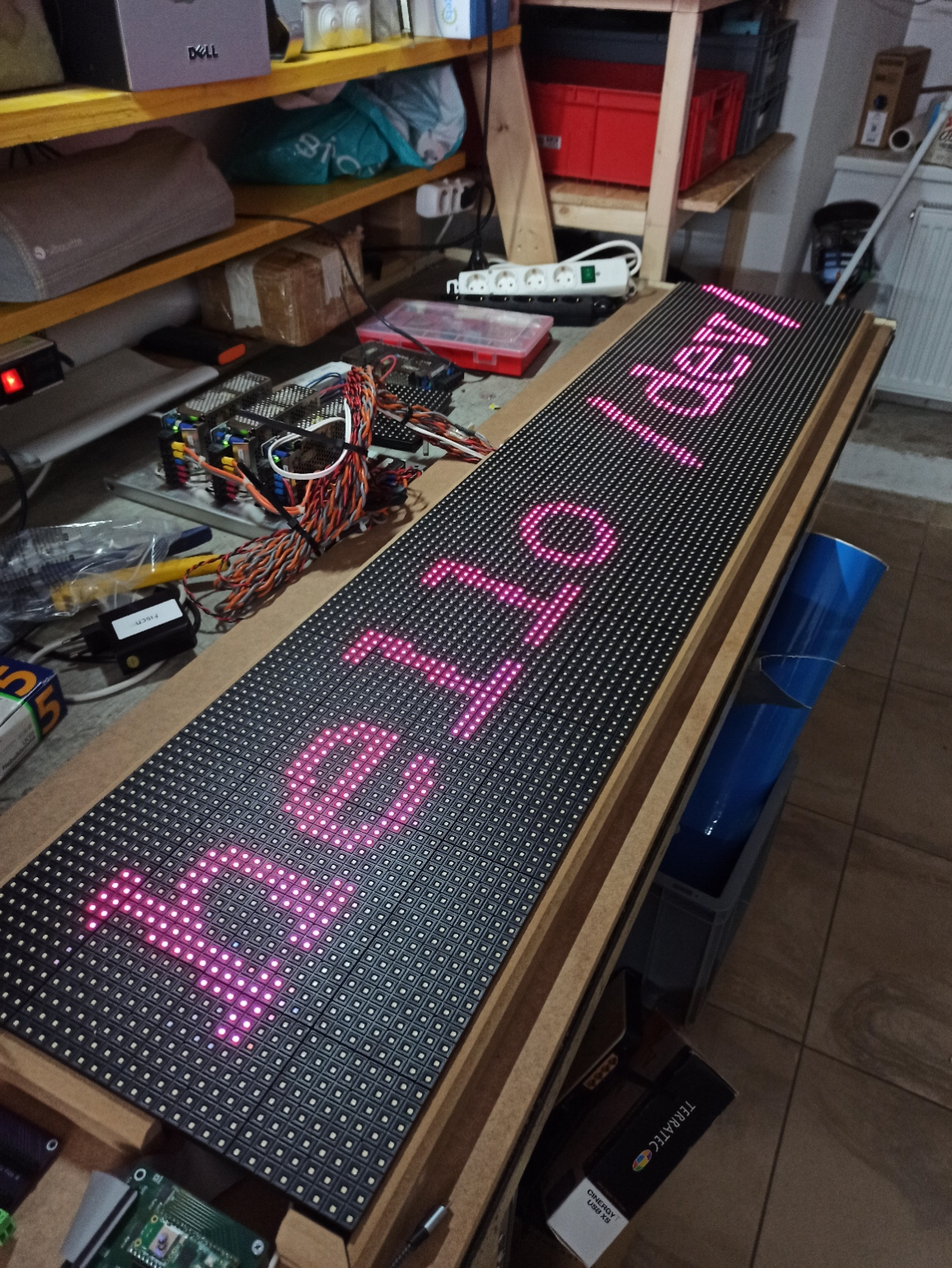 UpCycle LED SGT Ticker
